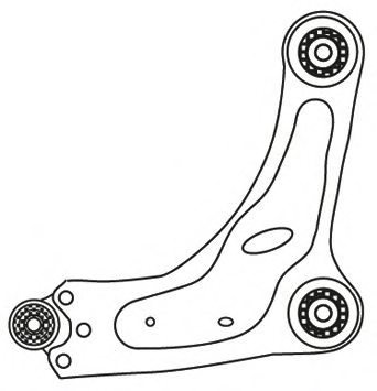 FRAP 2629 Track Control Arm